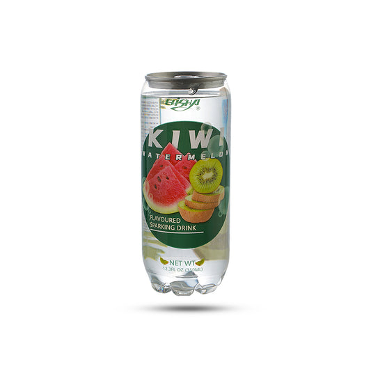 KIWI Flavor Sparkling Drink Low Sugar Soda Water Set of 24 Bottles