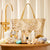 White Jasmine Fashion Bath Set Tote - HMicreate